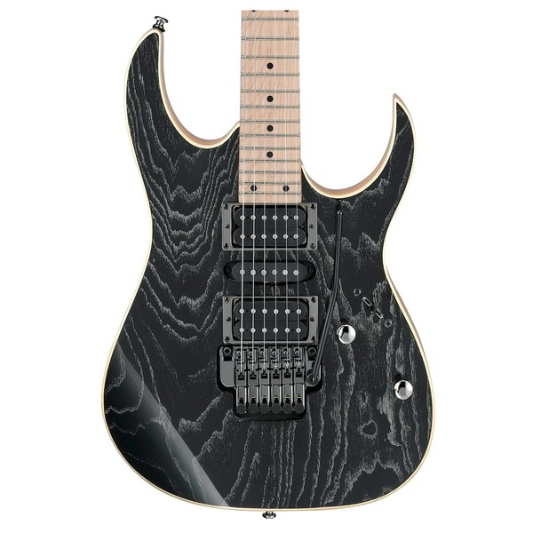 Ibanez RG370AHMZ, Silver Wave Black Flat at Gear4music