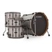 Tama Superstar Hyper-Drive 4pc Shell Pack w/ Duo Snare, Satin Silver