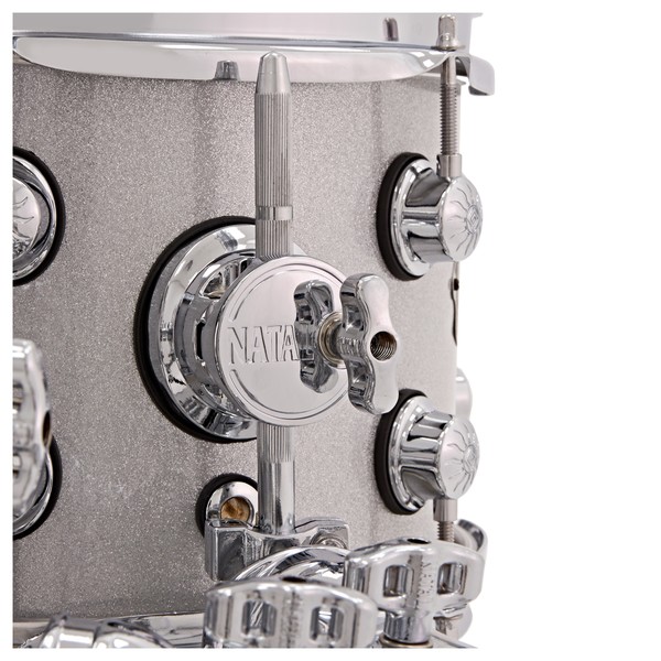 Natal Arcadia Poplar 5pc 22" Drum Kit w/ Hardware, White Sparkle