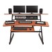 Large 3 Tier Studio Desk by Gear4music, 8U