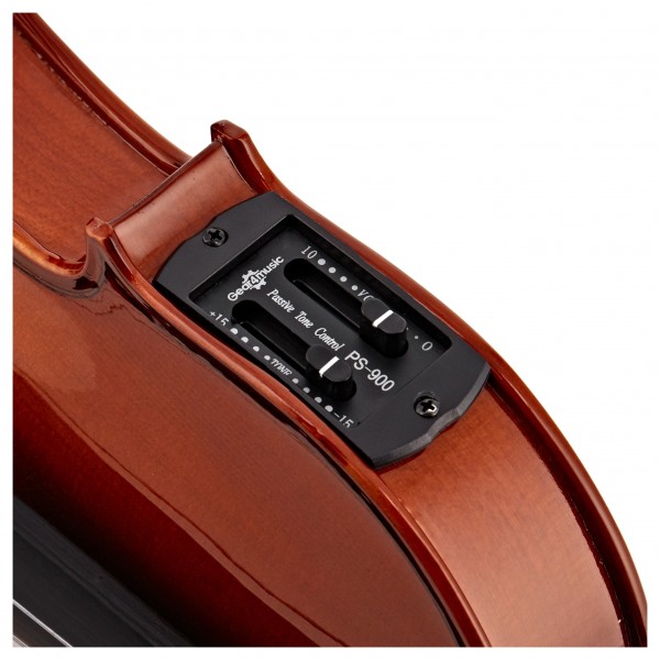 4/4 Size Electro Acoustic Violin by Gear4music