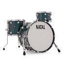 Natal Caf&eacute; Racer 20'' 3pc Shell Pack, British Racing Green