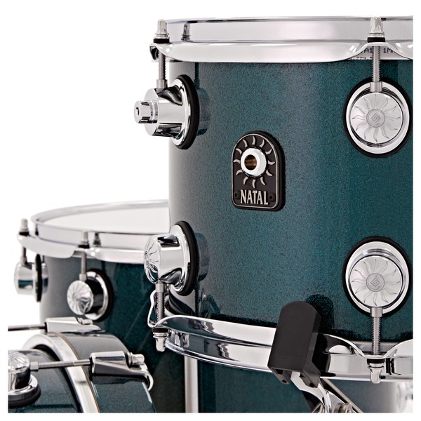 Natal Café Racer 20'' 3pc Shell Pack, British Racing Green