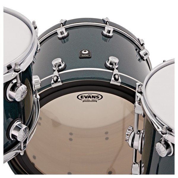 Natal Café Racer 20'' 3pc Shell Pack, British Racing Green