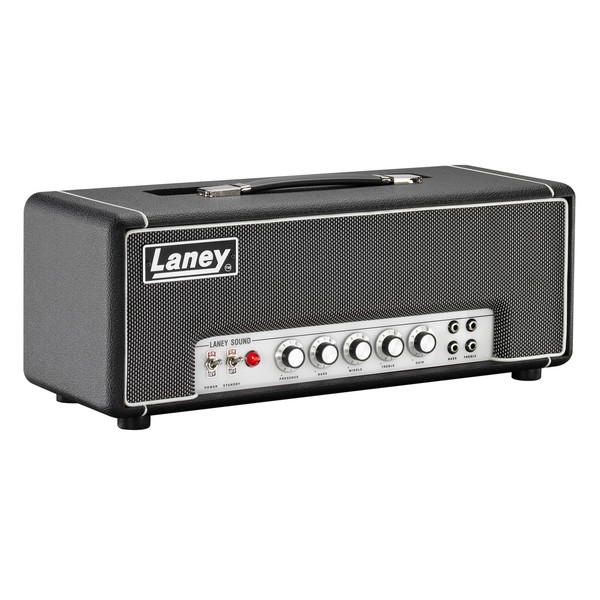 Laney Black Country Customs LA30BL Head angle right view
