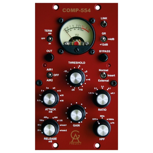 Golden Age Project COMP-554 Plus, 500-Series Compressor - Front