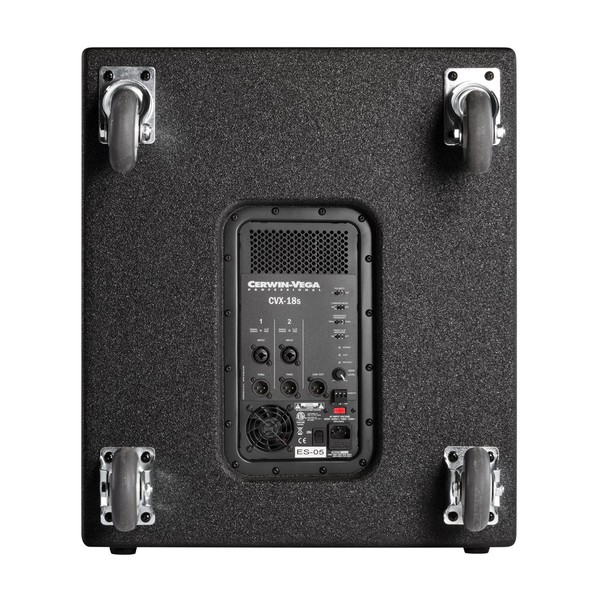 Cerwin-Vega CVX-18S 18'' Active Subwoofer, Rear