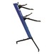 Quiklok SL/913ALU BL Tower Dual-Tier Aluminium Keyboard Stand, Blue 2