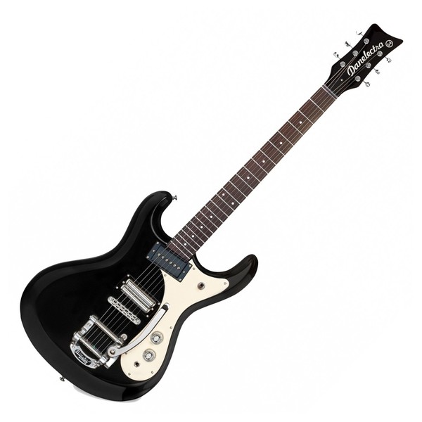 Danelectro 64 Electric Guitar, Black Pearl