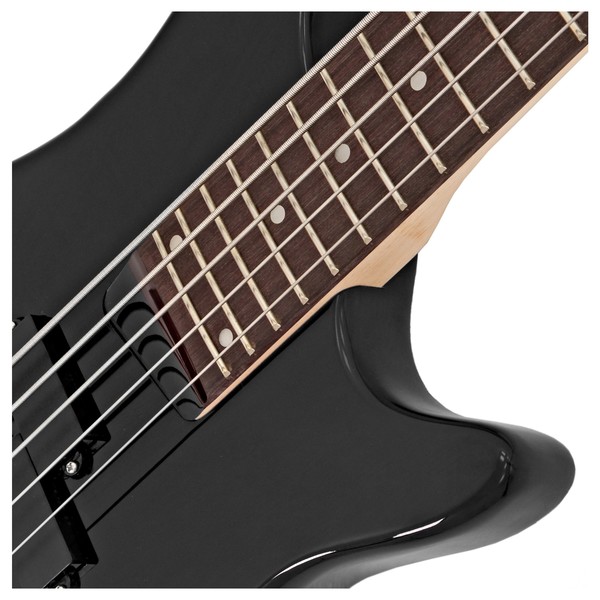 Chicago 5 String Bass Guitar by Gear4music, Black