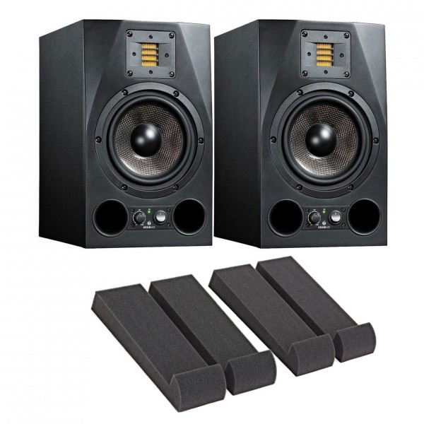 Adam A7X Studio Monitors with Isolation Pads and Cables, Pair - Main