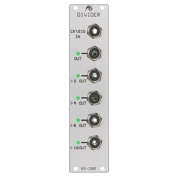 Analogue Systems RS-280 Audio and Trigger Clock Divider - Main
