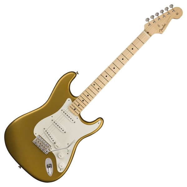 Fender American Original '50s Stratocaster MN, Aztec Gold Front View