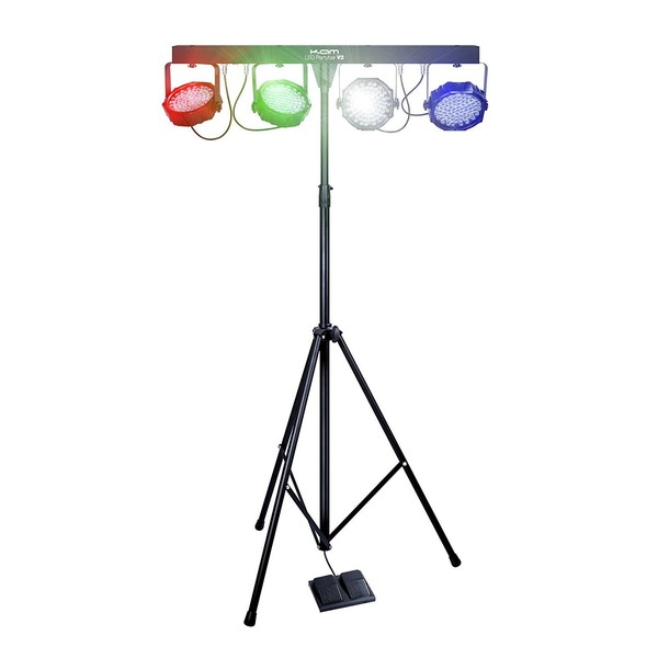 KAM LED PartyBar V2 Portable Lighting Package