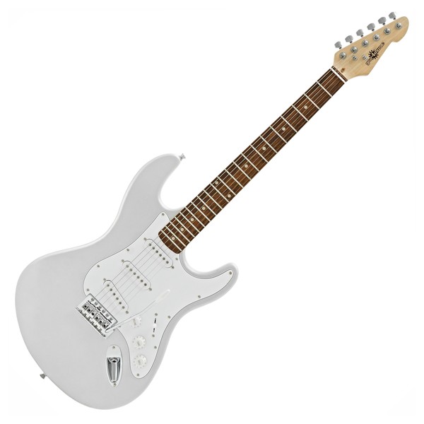 LA Electric Guitar by Gear4music, Silver