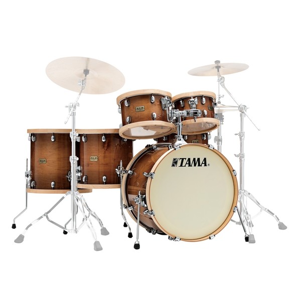 Tama SLP Studio Maple 22'' 5pc Shell Pack, Gloss Sienna