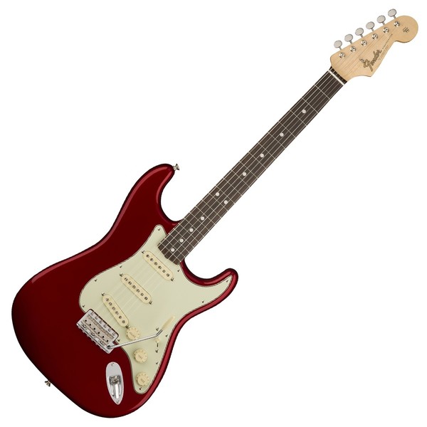 Fender American Original '60s Stratocaster RW, Candy Apple Red Front View