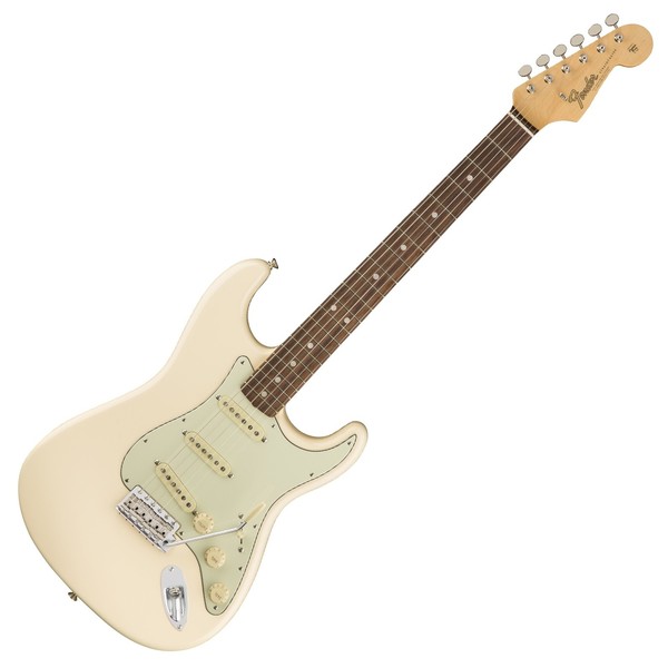 Fender American Original '60s Stratocaster RW, Olympic White Front View