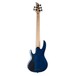 ESP LTD B-205FM, See Thru Blue - back