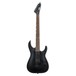 ESP LTD MH-400B, Black Satin front view