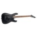 ESP LTD MH-400B, Black Satin front angle view