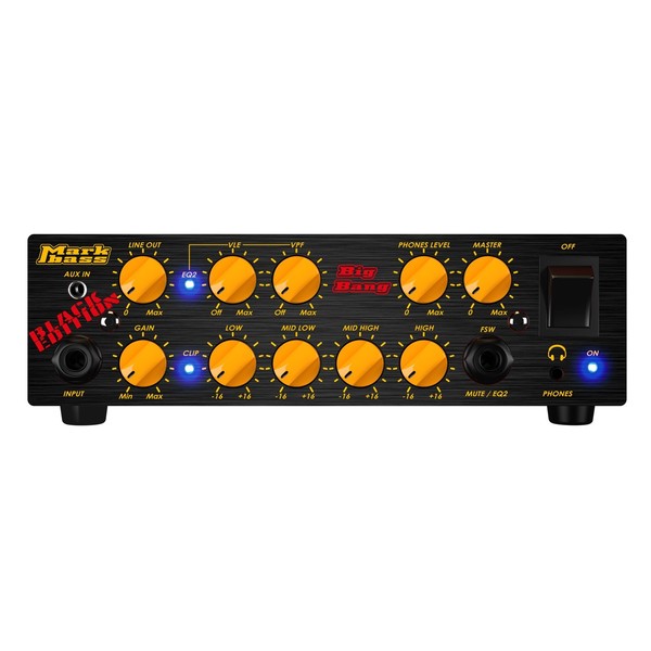 MarkBass Big Bang "Black Edition" Bass Amp Head