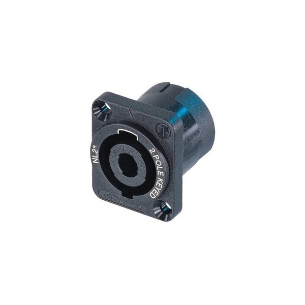 Neutrik NL2MP 2-Pole Male SpeakON Chassis Connector 1