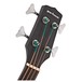 Electro Acoustic Bass Guitar by Gear4music, Black