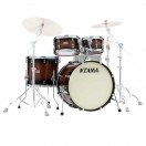Tama SLP Dynamic Kapur 22'' 4pc Shell Pack, Gloss Black Kapur Burst