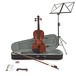 Student 4/4 Violin + Accessory Pack by Gear4Music, Brown Fade