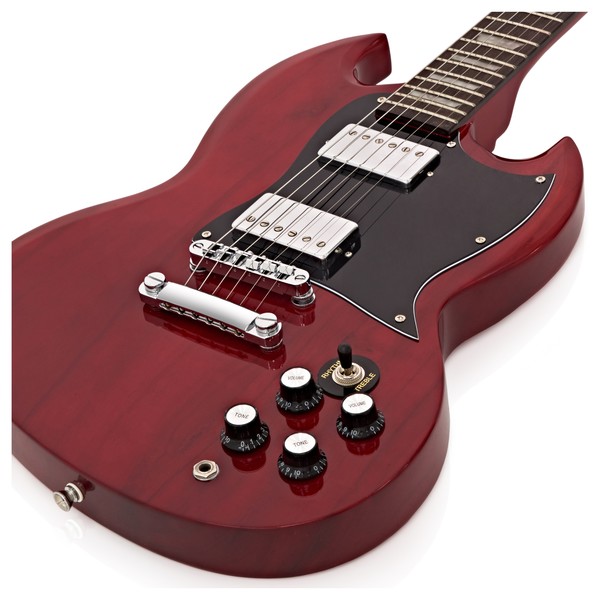 Brooklyn Electric Guitar by Gear4music, Red