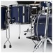 Tama Superstar Hyper-Drive 22'' 5pc Duo Kit, Satin Blue White Stripe