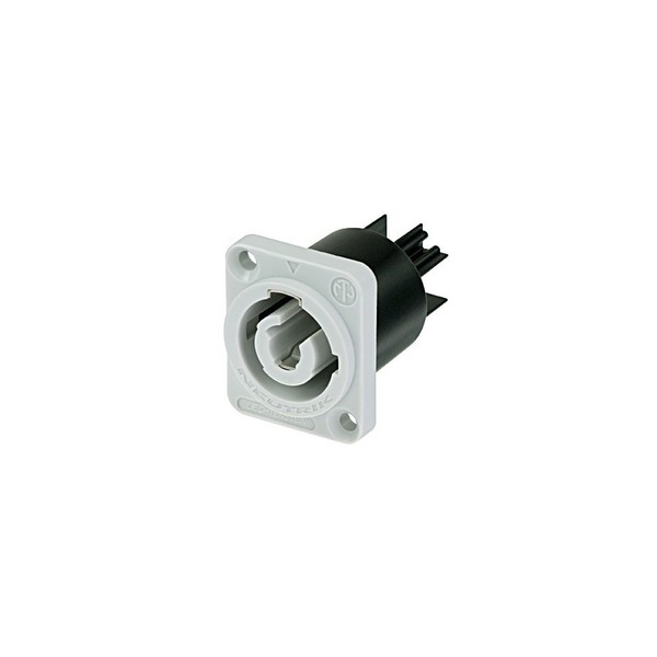 Neutrik NAC3MPB-1 PowerCON Power-Out Chassis Connector, Grey 1