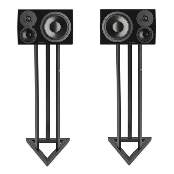 Dynaudio LYD 48 Black with Stands, Pair - Bundle