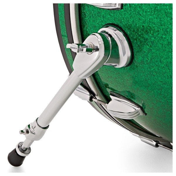 Ludwig Classic Maple Shell Pack, Green Sparkle w/ Free Matching Snare