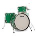 Ludwig Classic Maple Shell Pack, Green Sparkle w/ Free Matching Snare