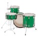 Ludwig Classic Maple Shell Pack, Green Sparkle w/ Free Matching Snare