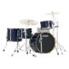 Tama Superstar Hyper-Drive 20'' 4pc Duo Kit, Satin Blue White Stripe