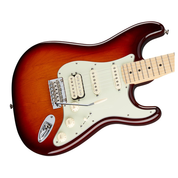 Fender Deluxe Stratocaster HSS, Tobacco Sunburst