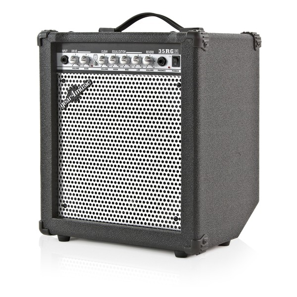 LA Electric Guitar + 35W Complete Pack, Black