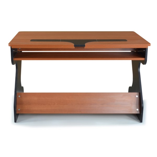 Zaor Miza Jr. Studio Desk, Black Cherry - Rear