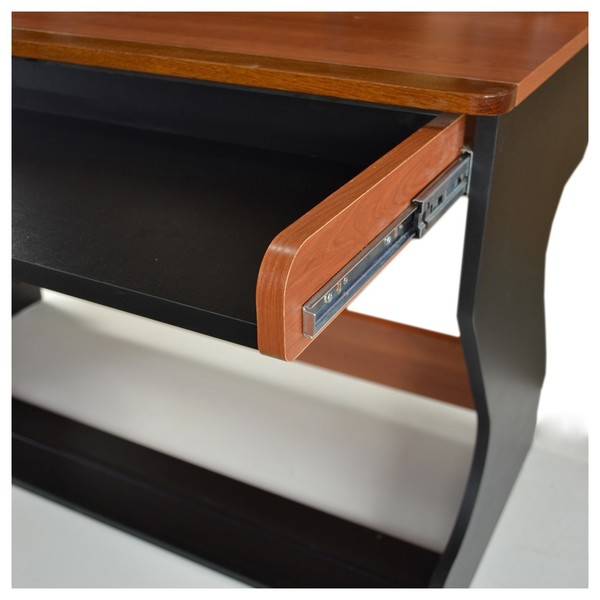 Zaor Miza Jr. Studio Desk, Black Cherry - Detail