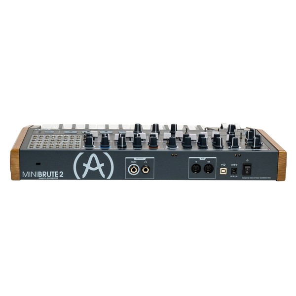 Arturia MiniBrute 2 Semi-Modular Analogue Synthesizer Back
