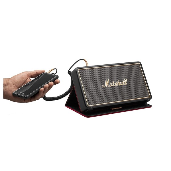 DISC Marshall Stockwell Travel Bluetooth Speaker with Cover at