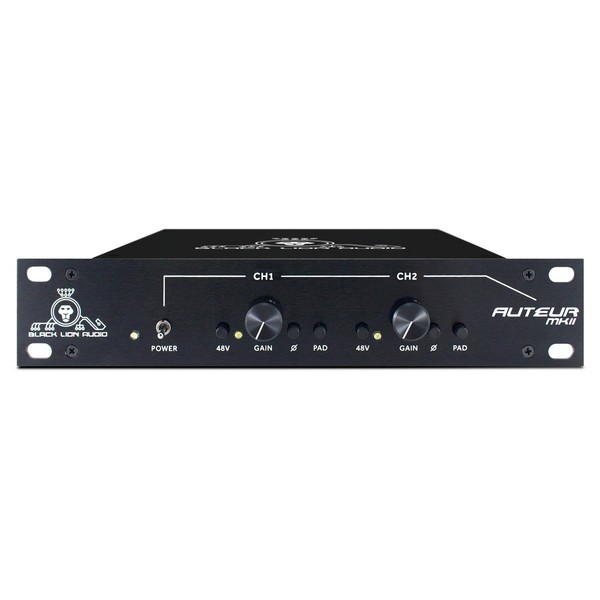 Black Lion Audio Auteur MKII Twin Channel Preamp -