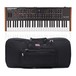 Dave Smith Instruments Prophet Rev2 16 Voice Analog Poly Synth & Case - Bundle