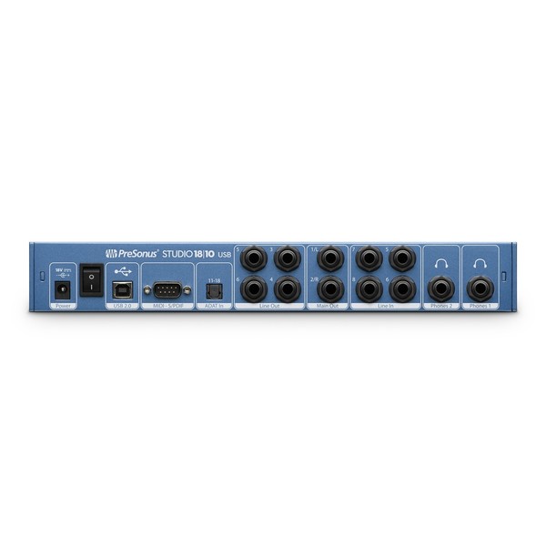 PreSonus Studio 18|10 Audio Interface - Back