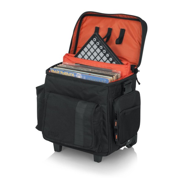 Gator Club Cart For DJ Accessories And 35 LPs 1