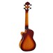 Ortega RUDAWN Electro Acoustic Concert Ukulele, Sunburst- Back