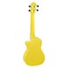 Ortega RUSUN Electro Acoustic Concert Ukulele, Yellow- Back